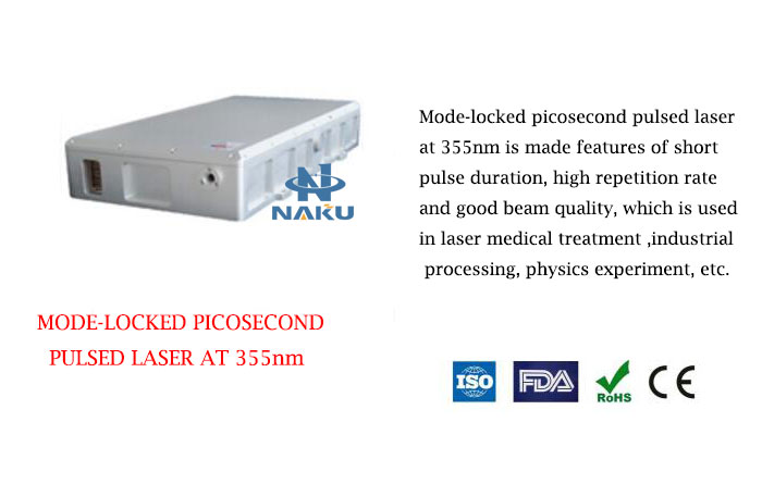 Short Pulse Duration 355nm Picosecond Pulsed UV Laser 1~150mW